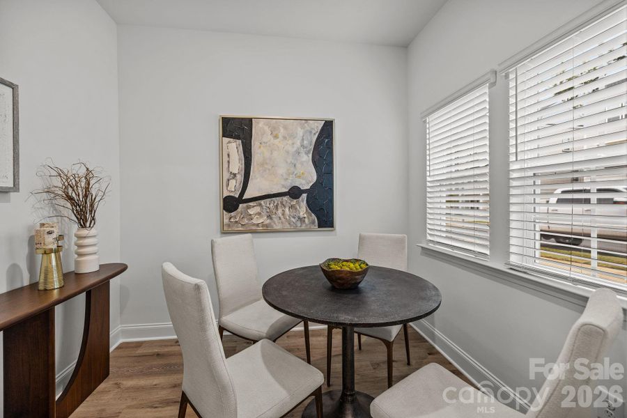 Furnished interior view inside a new home in Sycamore Trail, Matthews (Image 8).
