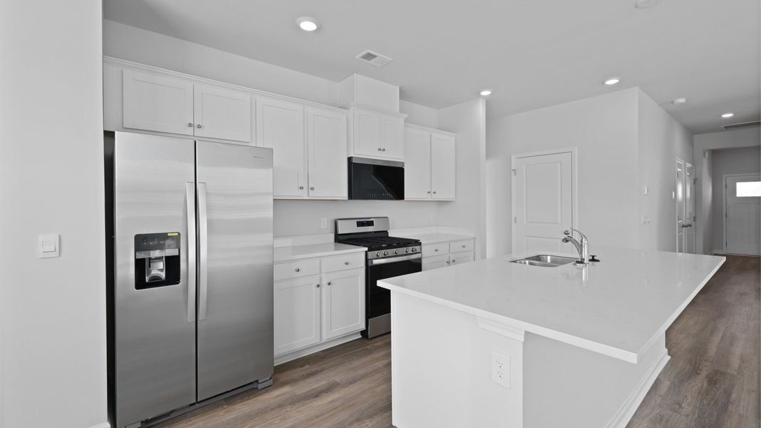 Representative furnished interior of a home built from the SALEM by D.R. Horton in Carolina Groves, Moncks Corner (Image 4).