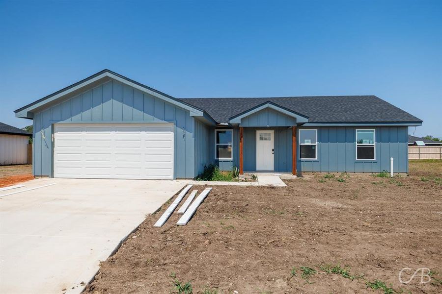 Front exterior of a new home in , Clyde, TX, highlighting curb appeal (Image 1). Front exterior of a new home in , Clyde, TX, highlighting curb appeal (Image 1).