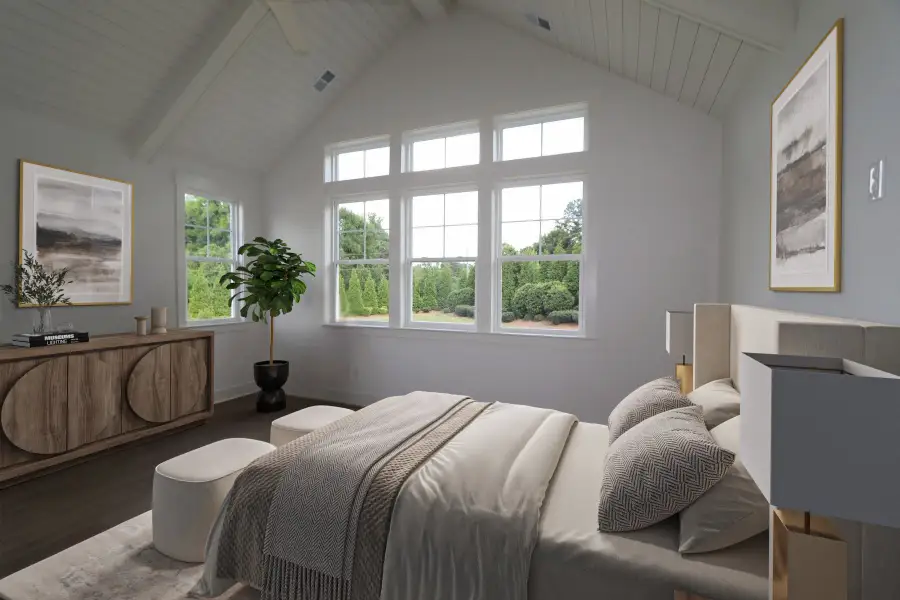 Representative furnished interior of a home built from the Laguna Sur by Classica Homes in Enclave at McKee, Charlotte (Image 53).