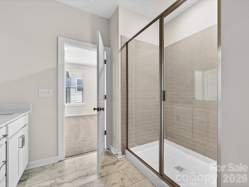 Furnished interior view inside a new home in Central Living at Craig, Charlotte (Image 4).