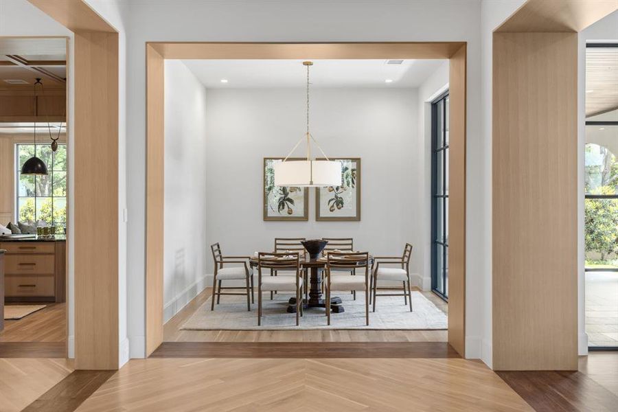 Furnished interior view inside a new home in Highland Park, Highland Park (Image 15).