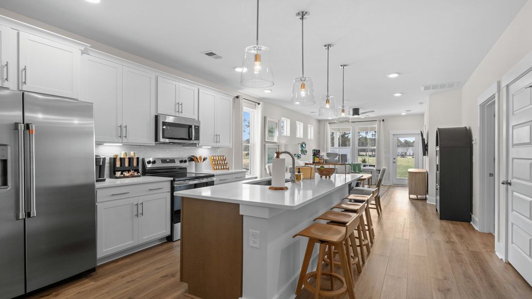Furnished interior view inside a new home in Townes at Carolina Forest, Myrtle Beach (Image 4).