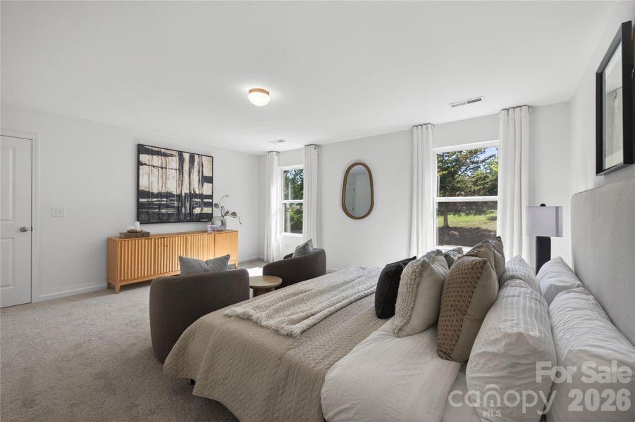 Furnished interior view inside a new home in Morrow Brook, Albemarle (Image 11).