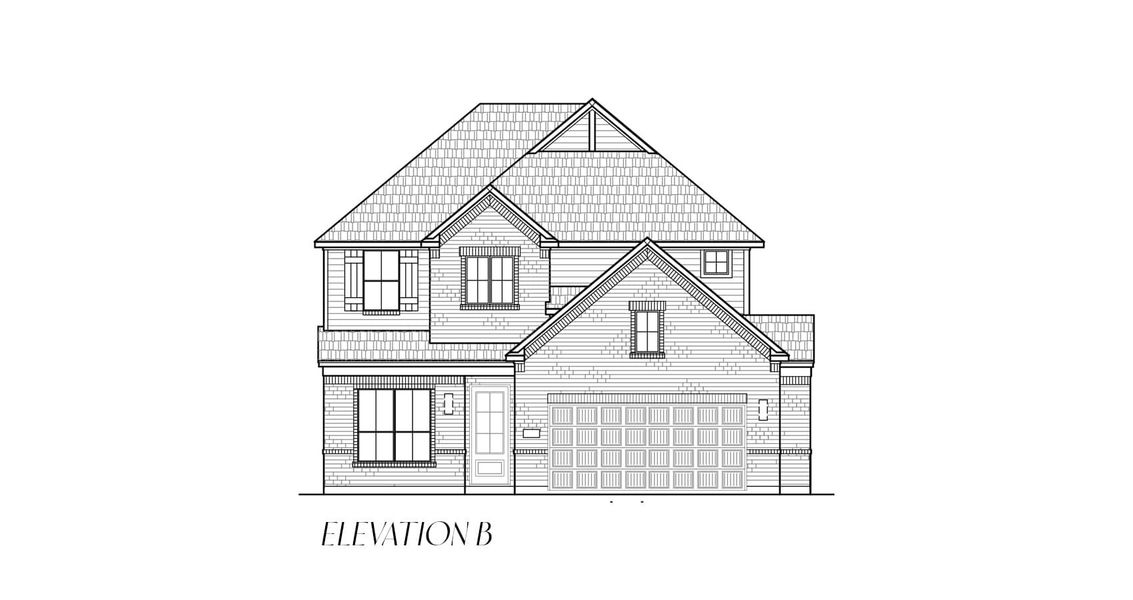 Representative rendering of the exterior for the Dayton – 50′ Lot by Chesmar Homes (Image 3).