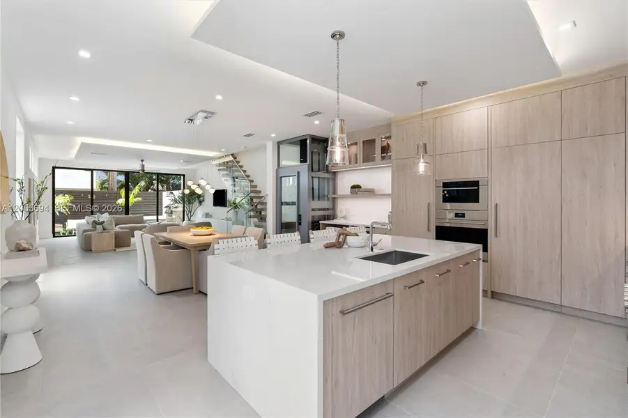 Furnished interior view inside a new home in , Fort Lauderdale (Image 12).