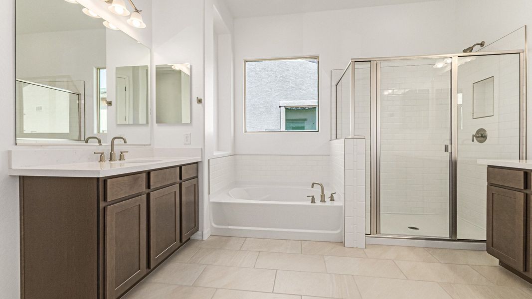 Furnished interior view inside a new home in Sycamore Farms, Surprise (Image 14).