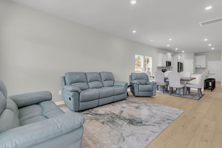 Furnished interior view inside a new home in Horizons at Summers Corner | 55+, Summerville (Image 17).