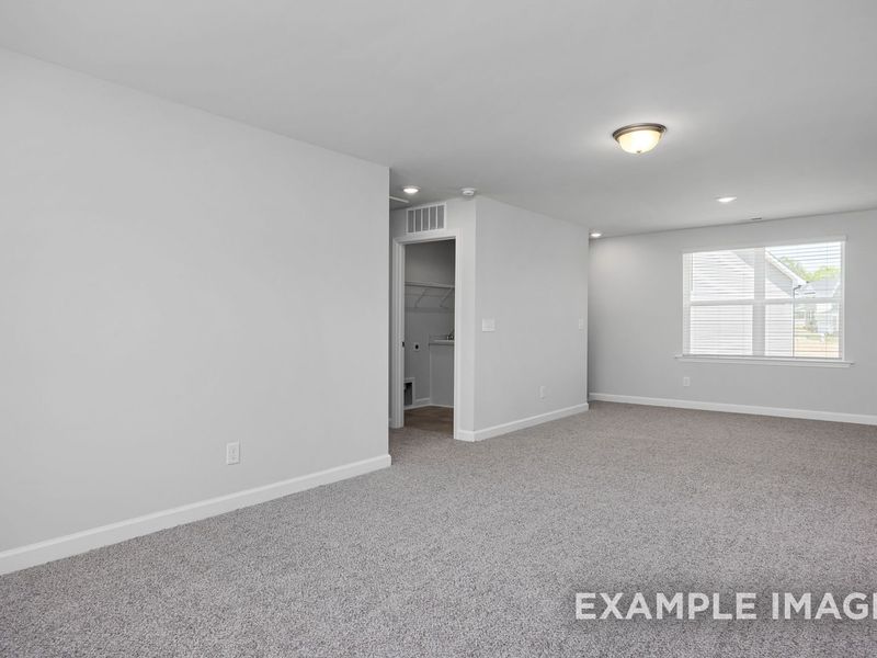 Representative unfurnished interior of a home built from the The Preston A by Davidson Homes LLC in Wellers Knoll, Lillington (Image 39). Representative unfurnished interior of a home built from the The Preston A by Davidson Homes LLC in Wellers Knoll, Lillington (Image 39).