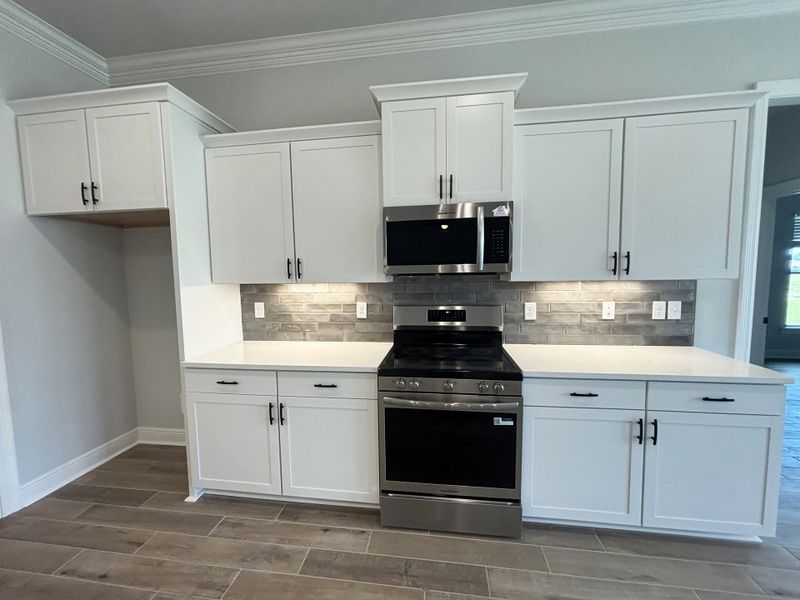 Furnished interior view inside a new home in Natureview, Freeport (Image 5). Furnished interior view inside a new home in Natureview, Freeport (Image 5).