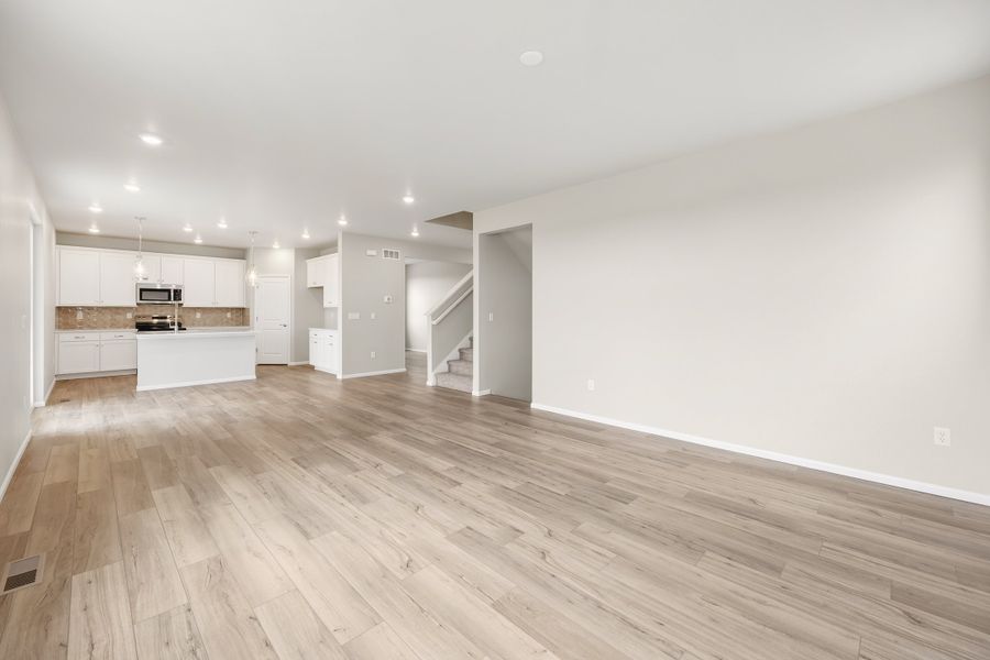Spacious, unfurnished interior of a new home in Talon Pointe, Thornton (Image 14). Spacious, unfurnished interior of a new home in Talon Pointe, Thornton (Image 14).