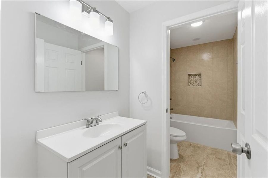 Furnished interior view inside a new home in , Rome (Image 16).