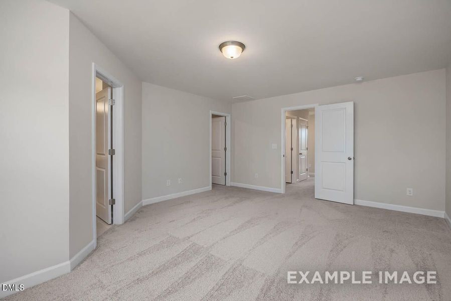 Spacious, unfurnished interior of a new home in Springvale, Fuquay Varina (Image 43).