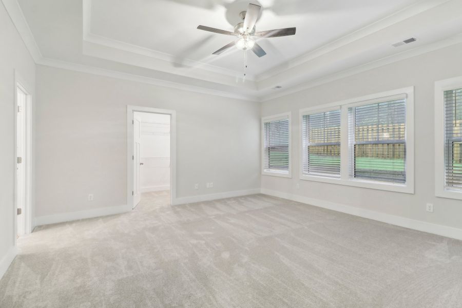 Representative unfurnished interior of a home built from the Ariel II by Great Southern Homes in Collins Cove, Chapin (Image 49).