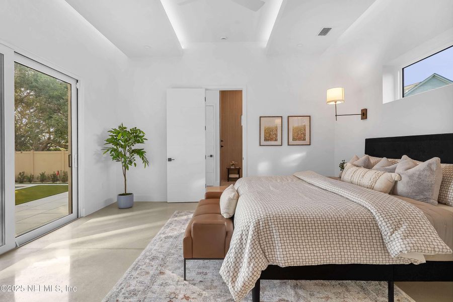 Furnished interior view inside a new home in , St. Augustine (Image 16).