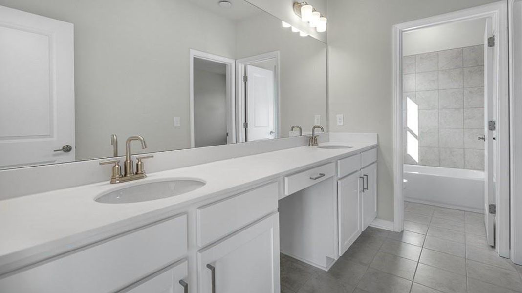 Furnished interior view inside a new home in Stratford Hills, Ball Ground (Image 9).