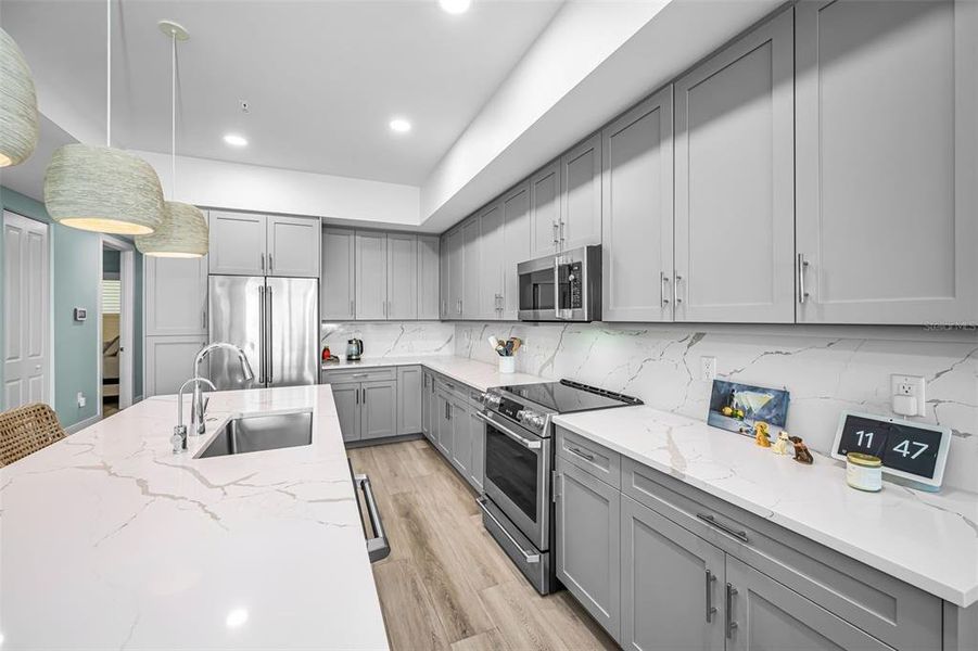 Furnished interior view inside a new home in , Madeira Beach (Image 8).