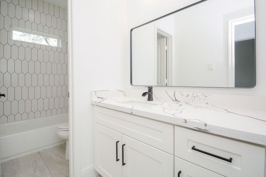 Furnished interior view inside a new home in , Houston (Image 5).