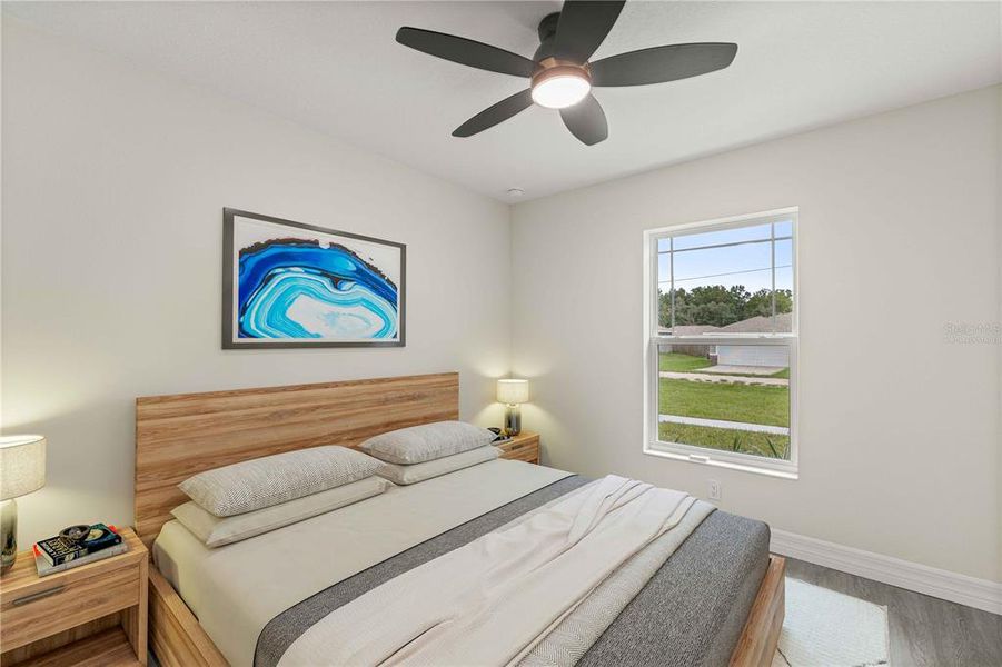 Furnished interior view inside a new home in , Dunnellon (Image 14).