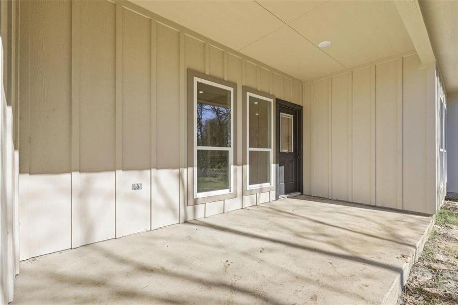 Exterior details and patio area of a home in , Whitney (Image 3). Exterior details and patio area of a home in , Whitney (Image 3).