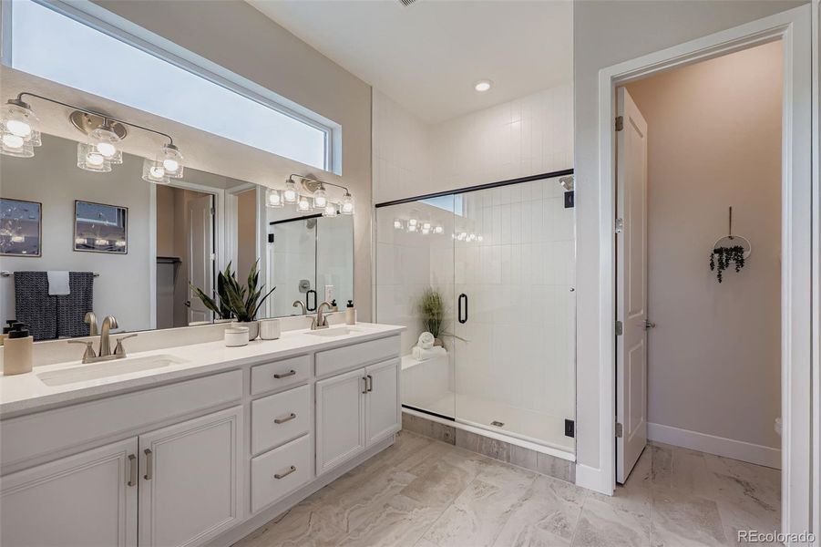 Furnished interior view inside a new home in Hillside at Castle Rock, Castle Rock (Image 14).