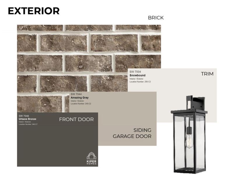 View of marketing collateral with multiple images