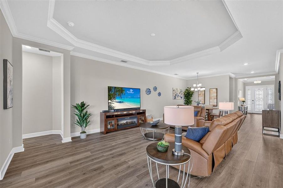 Furnished interior view inside a new home in Skye Ranch Community Group Page, Sarasota (Image 16). Furnished interior view inside a new home in Skye Ranch Community Group Page, Sarasota (Image 16).