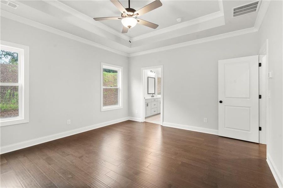 Spacious, unfurnished interior of a new home in Palisades Single Family, Cumming (Image 29).