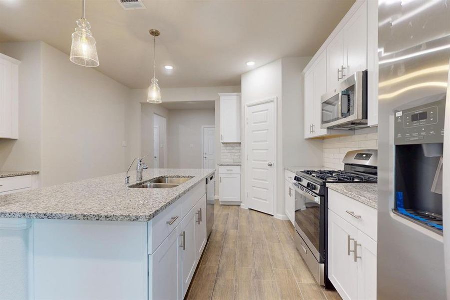 Furnished interior view inside a new home in ValleyBrooke, Mesquite (Image 7). Furnished interior view inside a new home in ValleyBrooke, Mesquite (Image 7).