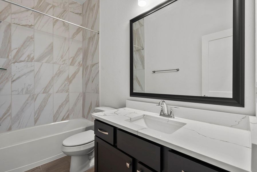 Furnished interior view inside a new home in Emory Glen, Magnolia (Image 9).