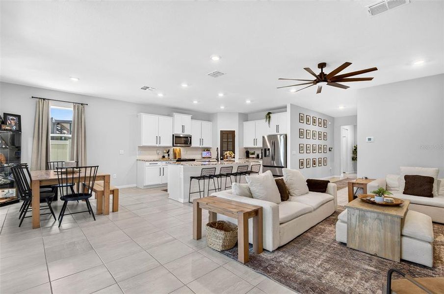 Furnished interior view inside a new home in Bella Lago, Parrish (Image 11).