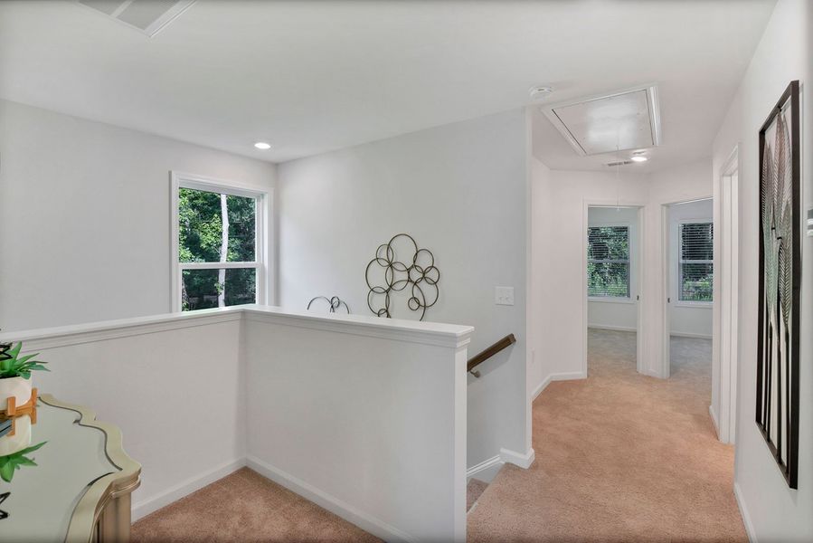 Representative furnished interior of a home built from the Dawson - Genesis Value Collection by Mungo Homes in Bluefield, Lexington (Image 8).