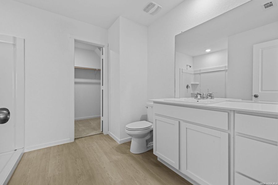 Furnished interior view inside a new home in Spring Grove, San Antonio (Image 8). Furnished interior view inside a new home in Spring Grove, San Antonio (Image 8).