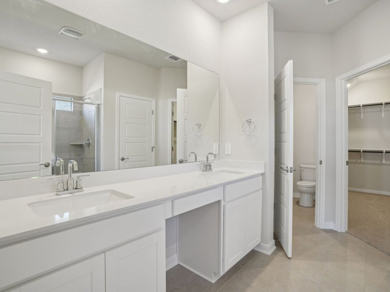 Furnished interior view inside a new home in Sagebrooke - Premier Series, San Antonio (Image 9). Furnished interior view inside a new home in Sagebrooke - Premier Series, San Antonio (Image 9).