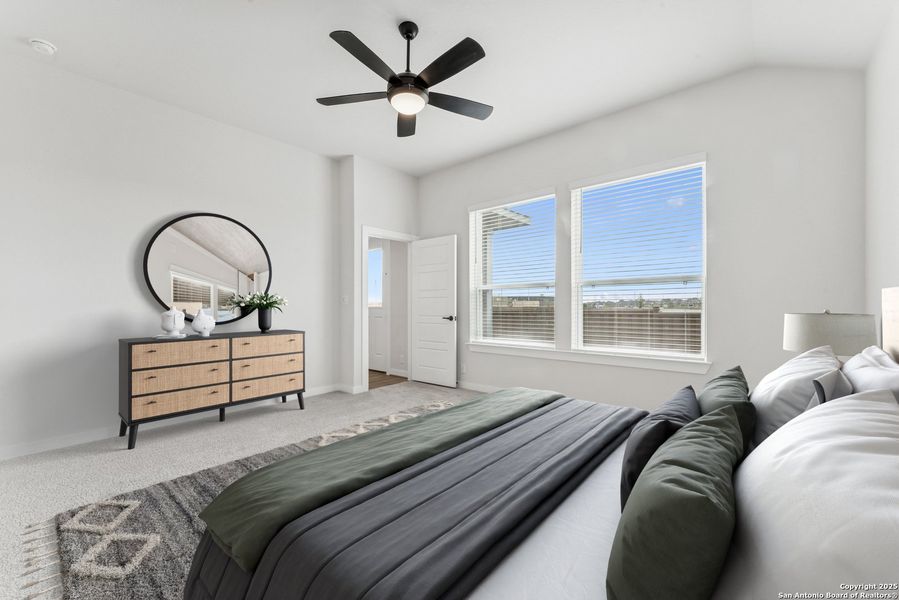 Furnished interior view inside a new home in Mayfair - Select Classic Series, New Braunfels (Image 4).