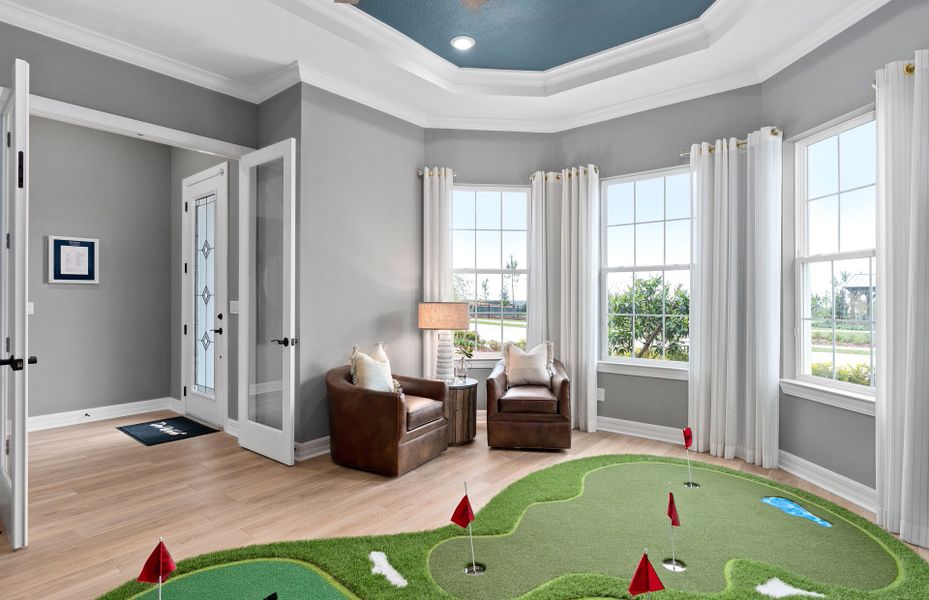 Representative furnished interior of a home built from the Stardom by Del Webb in Del Webb Lakehaven, Clermont (Image 9).