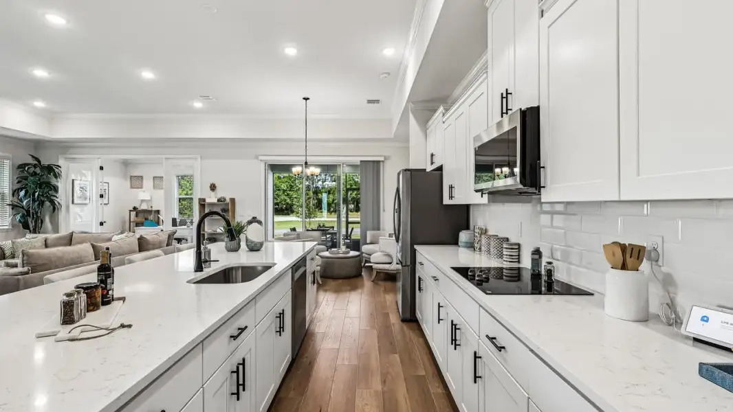 Representative furnished interior of a home built from the Venice by Maronda Homes in Malabar Springs, Palm Bay (Image 12).