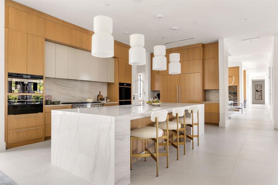 Furnished interior view inside a new home in , Dallas (Image 12).