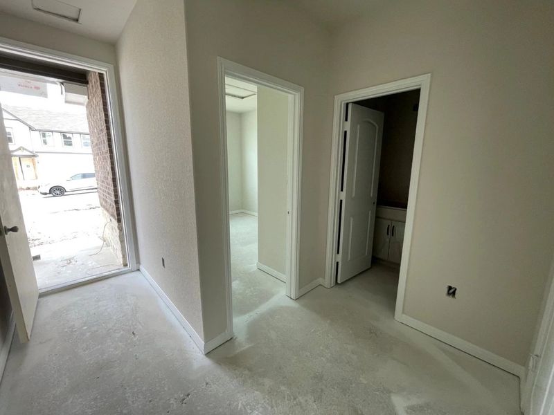 In-progress construction of a new home in Covered Bridge, Hutto, TX (Image 6).