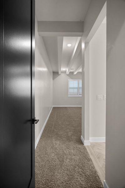 Representative unfurnished interior of a home built from the Pebble Beach- II by LEH. Homes in Verdancia, El Paso (Image 52).