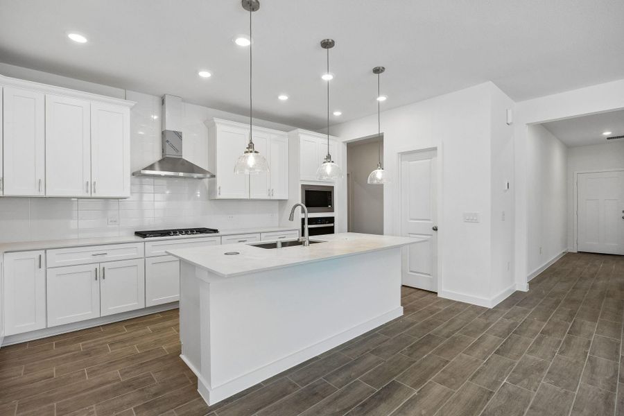 Furnished interior view inside a new home in Windcress, Cove (Image 6).