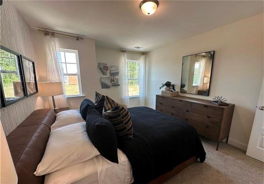 Furnished interior view inside a new home in Mulberry Summit, Flowery Branch (Image 15).
