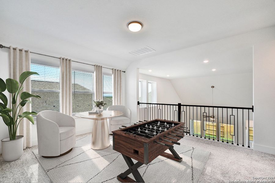 Furnished interior view inside a new home in Homestead, Schertz (Image 10).