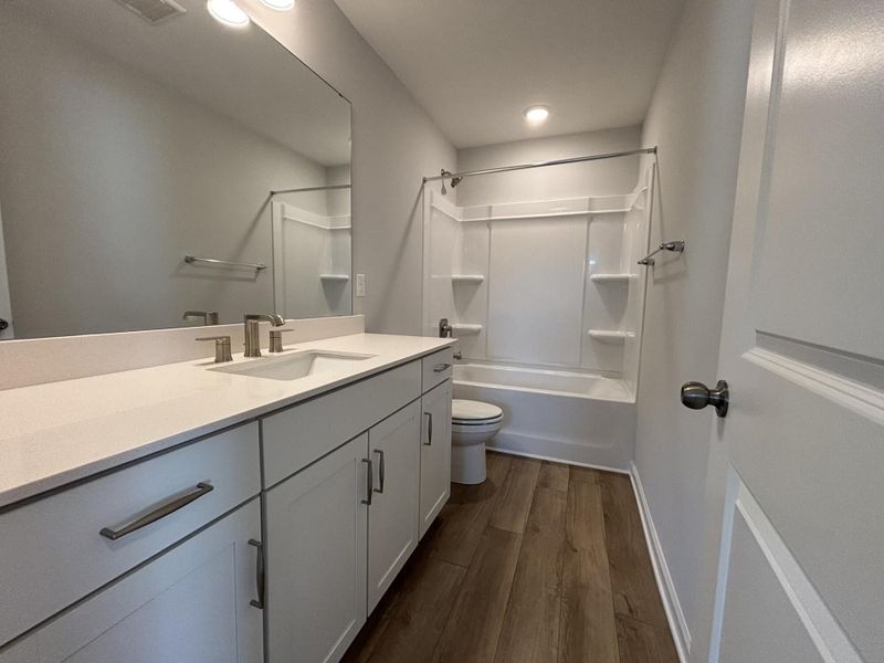 Furnished interior view inside a new home in Riverbrooke Townhomes, Simpsonville (Image 8).