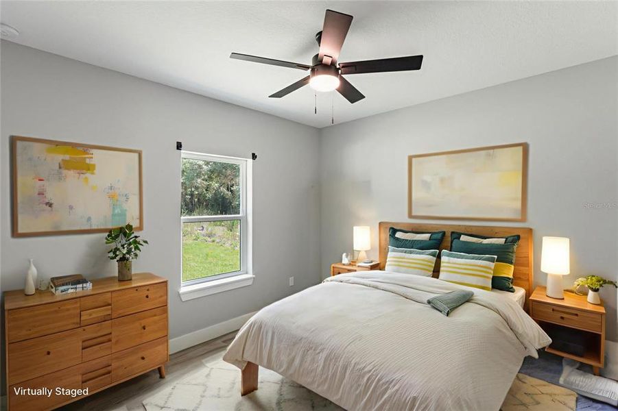 Furnished interior view inside a new home in , Florahome (Image 36).