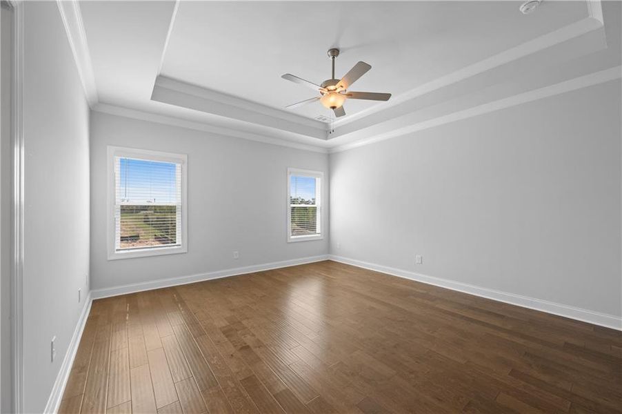 Spacious, unfurnished interior of a new home in Palisades Single Family, Cumming (Image 40).