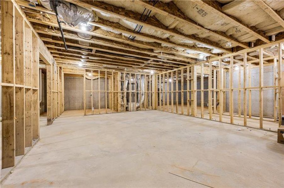 In-progress construction of a new home in , Atlanta, GA (Image 75).