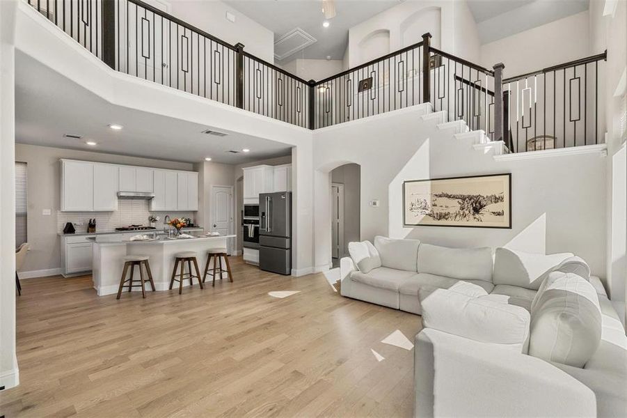 Furnished interior view inside a new home in , Justin (Image 13). Furnished interior view inside a new home in , Justin (Image 13).