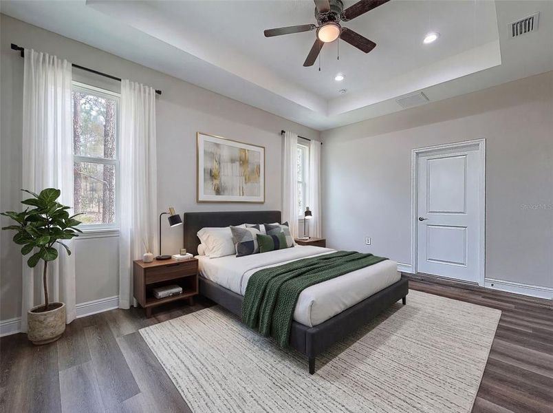 Furnished interior view inside a new home in , Homosassa (Image 16).