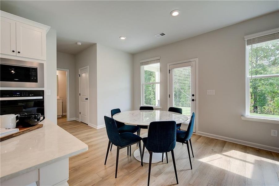 Furnished interior view inside a new home in Northcroft, Loganville (Image 32).